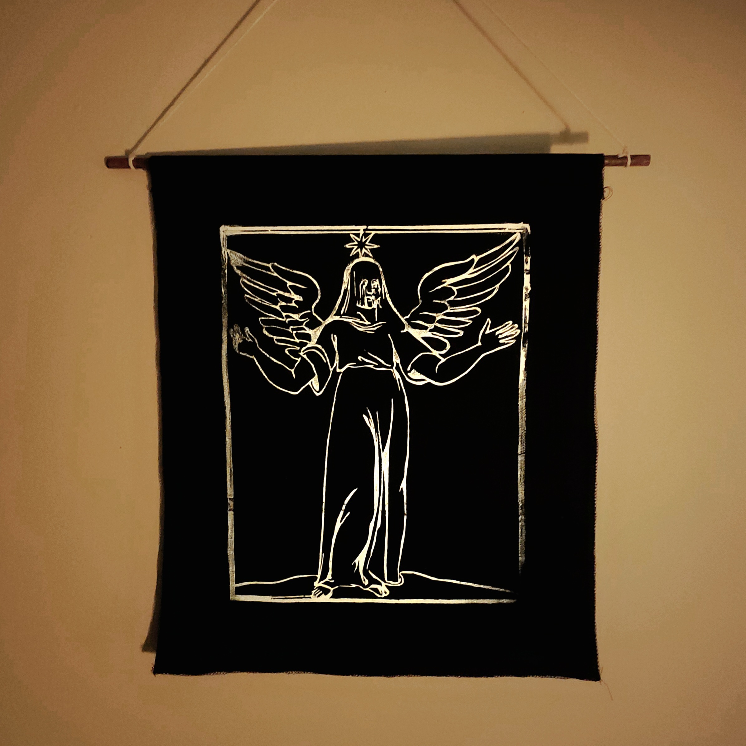 Shrouded Angel Banner